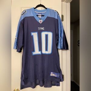 NFL Tennessee Titans Vince Young Vintage Jersey.  Men’s Big & Tall 2XL